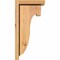 Ekena Millwork Del Monte Smooth Corbel w/Backplate, Western Red Cedar, 5 1/2"W x 8"D x 16"H COR06X08X16DEL01SWR - alternate 3